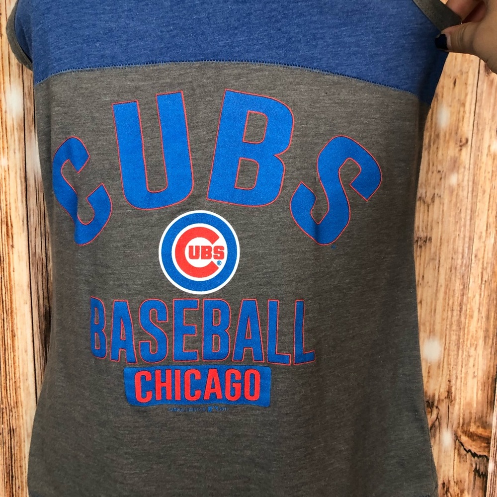 Chicago Cubs Baseball Tank Top - Picture 3 of 7